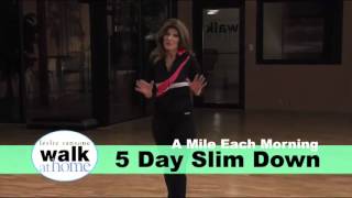 Leslie Sansone 5 Day Slim Down A Mile Each Morning [upl. by Manard]