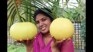 HOW TO CUT AND EAT POMELO FRUIT  HEALTHY VILLAGE FOOD [upl. by Shayla]