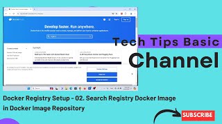 Docker Registry Setup  02 Search Registry Docker Image in Docker Image Repository tips docker [upl. by Bertine]