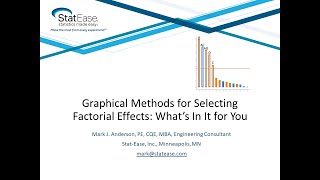 Graphical Selection of Factorial Effects What’s In It for You [upl. by Vincenz58]