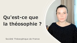 Questque la Théosophie   Théosophie en QampR [upl. by Netsud780]