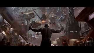 Star Lord quotDance Off Broquot Battle of Xandar Scene  Guardians of the Galaxy 2014 IMAX Movie CLIP HD [upl. by Othilia]