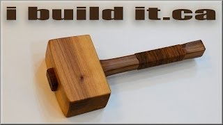 How To Make A Wooden Mallet [upl. by Marva]