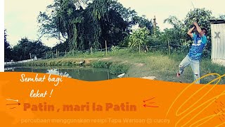 Memancing Ikan Patin kolam  Kolam Pancing River Side [upl. by Ecarg]