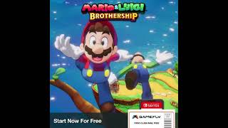 GameFly Video Game Rentals  Mario amp Luigi Brothership  SQTST  Rent Your Games amp Save mariobros [upl. by Danyette]