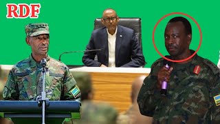 Gen NZARAMBA YIRUKANWE MURI RDF UBUNDI ABASIRIKARE BARIRUKANWAGA BAKANAKUBITWA UBUDASA BWA RDF [upl. by Ojyllek]