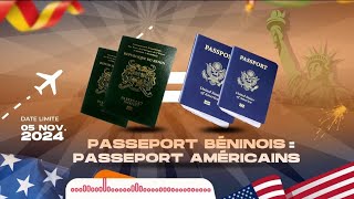 AVOIR UN PASSEPORT BÉNINOIS EST UNE CHANCE  JOUEZ VITE VOTRE LOTO VISA USA [upl. by Yeliw]