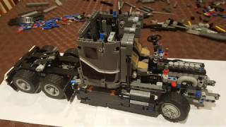 Assembling the LEGO MACK ANTHEM Truck [upl. by Nikolas760]