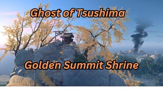 Ghost of Tsushima Golden Summit Shrine Charm of Amaterasu [upl. by Mirisola]