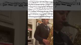 Ferling 10☄️ kinda mid run but its getting there fyp saxophone marchingband viral texas [upl. by Grinnell]