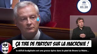 Bruno Le Maire se fait ÉTRILLER par les députés ET les sénateurs déficit budgétaire [upl. by Ahteres]