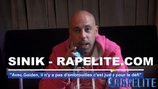 Sinik  Avec Gaiden il ny a pas dembrouilles cest juste pour le défi [upl. by Ereynihc]