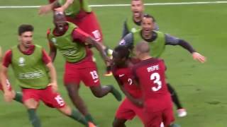 Portugal x France  Final EURO 2016  Golo de Éder  Video Original em Slow Motion [upl. by Pappano]