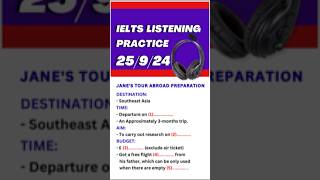 IELTS Listening Practice Test 2024 with Answers ieltslistening [upl. by Neeruam]