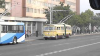 Driving through Pyongyang 2015 [upl. by Shea204]