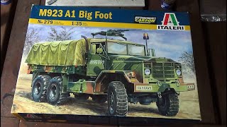 Inbox Review of the 1 35 Scale M923A1 from Italeri [upl. by Jaddan]