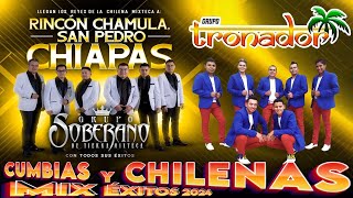 Grupo Tronador ft Grupo Soberano De Tierra Mixteca 🍻 Chilenas Mixtecas  Cumbias Chilenas mix [upl. by Hyps]