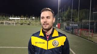 Intervista a Gianpaolo Iniziato allenatore del REAL BASEGGIO [upl. by Rebmyt]