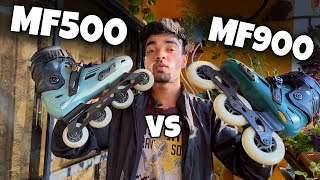 Oxelo MF500 Vs MF900  Inline Skate Comparison  Vishal Skater [upl. by Mathilde]