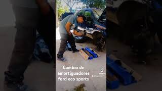 cambio de amortiguadores eco sport 16 rocam [upl. by Schuster]