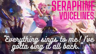 Seraphine Voice Lines English Subtitled  League of Legends [upl. by Arias515]