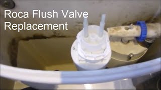 Roca Flush Valve Replacement ROCA D2D DUAL FLUSH FLUSHING VALVE SYPHON AH0004800R [upl. by Enyedy]