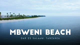 DRONE VIDEO OF BWENI BEACH DAR ES SALAAM  TANZANIA IN 4K [upl. by Anaert310]