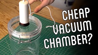 Experimenting with an Inexpensive Vacuum Chamber for Casting [upl. by Eecak]