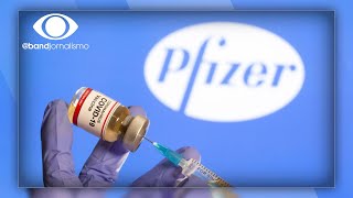 Doses da Pfizer começam a ser distribuídas no plano nacional de imunização [upl. by Liamsi]