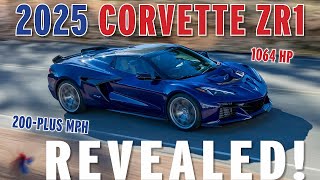 The 1064 HP 215Plus MPH 2025 Chevrolet Corvette ZR1 All the Details with Tadge Juechter [upl. by Wartow]