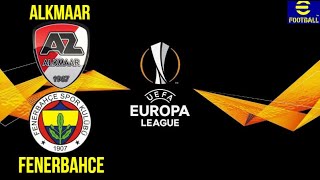 AlkmaarFenerbahce UEFA Europa League eFootball 2025 Ultra Realistic Graphics Top Player Level [upl. by Suiradel797]