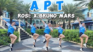 APT Rosè amp Bruno Mars Budots Dance Workout  Dj Tangmix  Dance Workout ft Danza Carol Angels [upl. by Orhtej]