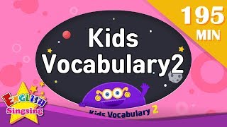 Kids vocabulary 2 compilation All collection ABC first Dictionary｜English for kids [upl. by Aneeg210]