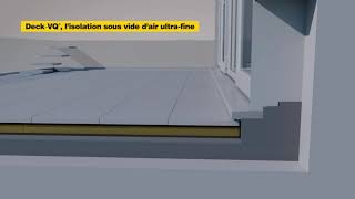 DeckVQ de Recticel  isoler avec un espace insuffisant [upl. by Ysied]