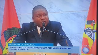 NYUSI FALA DA TENTATIVA DE GOLPE DE ESTADO [upl. by Noira]