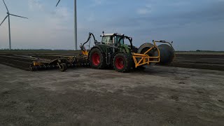 loonbedrijf Johan Frens Sleepslangen Fendt 828Fendt 718 [upl. by Maurili851]