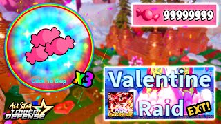 Beating Valentine Raid EXTREME 3x CANDIES  ASTD [upl. by Malloy]