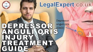 Depressor Anguli Oris Injury Treatment Guide  2021  UK [upl. by Neom]