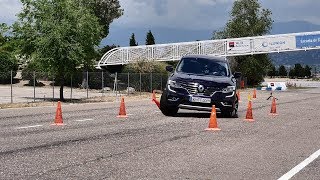 Renault Koleos 2017  Maniobra de esquiva moose test y eslalon  km77com [upl. by Tolley163]