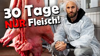 30 Tage NUR Fleisch mit Bluttest Das Experiment [upl. by Lebam]