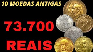 MOEDAS RARAS E ANTIGASCOM ALTO VALORINTERNACIONAL [upl. by Tal]