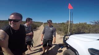 Border Track VicSA 2019 4x4 4WD  Part 2 Day 2 Pinnaroo to Red Bluff Rangers x 2 BT50 Navara [upl. by Damle]