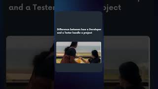 Tester vs Developer Who Does More Work shorts funny [upl. by Marleen]