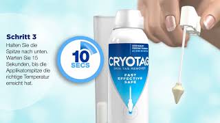 Stielwarzen Entfernen mit Cryotag Skin Tag Remover [upl. by Crowns26]