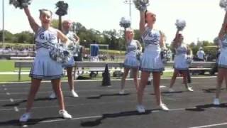 GHS freshman cheer at first home game [upl. by Savanna]