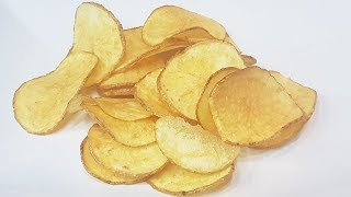 CHIPS DI PATATE FRITTE EXTRA CROCCANTI  FoodVlogger [upl. by Dianemarie]