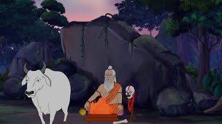 Jadu Goru  Bangla cartoon  Thakurmar jhuli  Bangla fairy tale [upl. by Yrtua507]