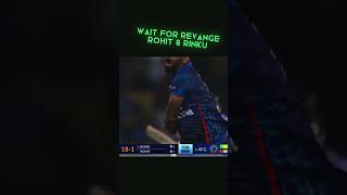 Rinku amp rohit revange 😈 shorts cricket viralshorts [upl. by Pen]