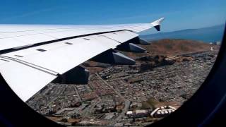 A380 Start Take Off San Francisco [upl. by Masry]