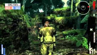 MGS Peace Walker AdHoc ModeJPCSP Gameplay Test 720p HD [upl. by Friedman]